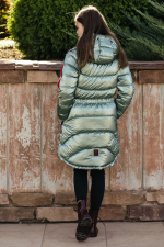 Пальто для девочки GnK С-687 превью фото
